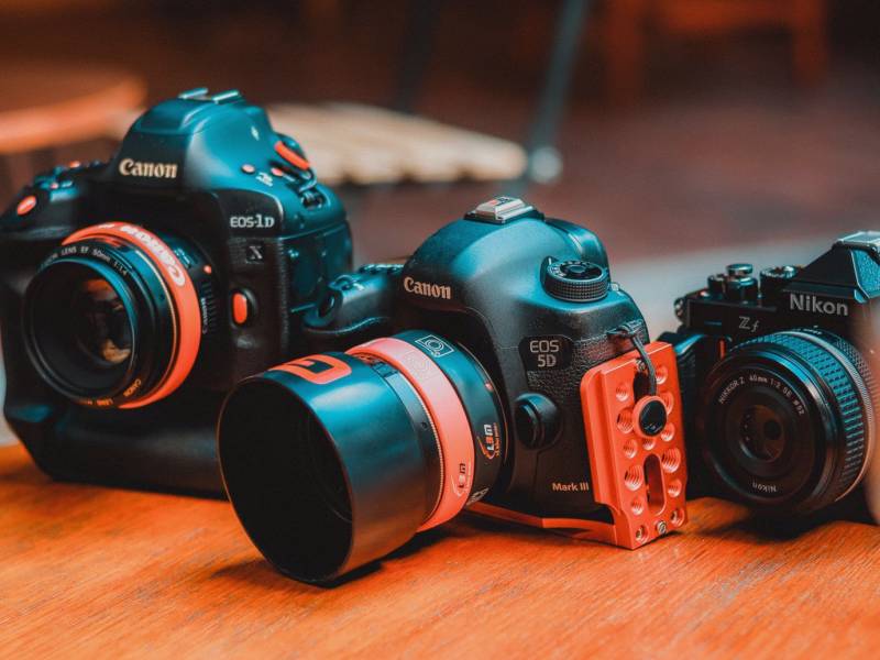 Focal length comparison at one distance